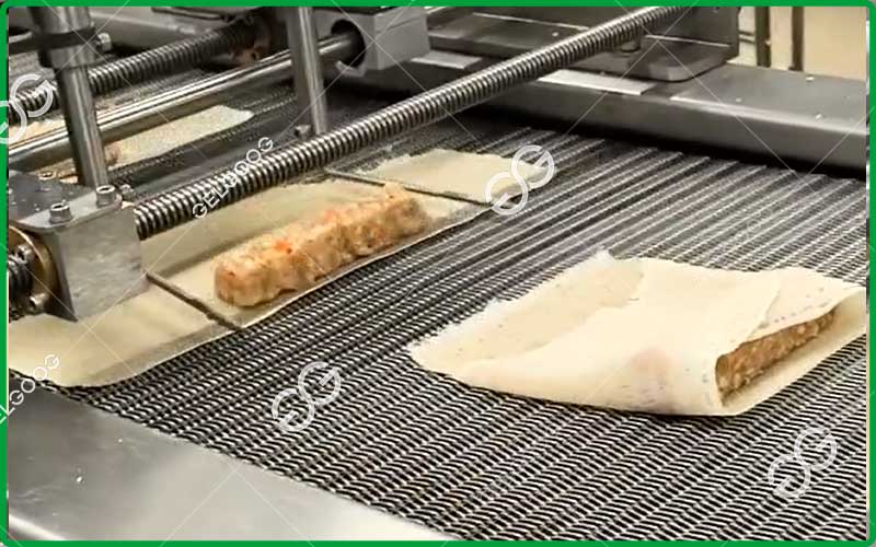 آلة صنع لفائف البيض الأوتوماتيكية