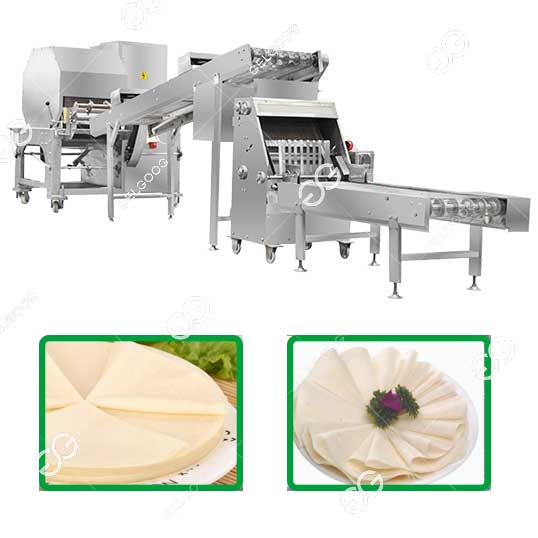 Spring Roll Sheet Making Machine Suitable for Many Products