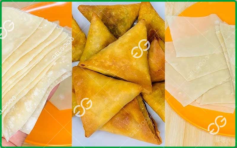 ماكينة صنع رقائق السمبوسة للبيع