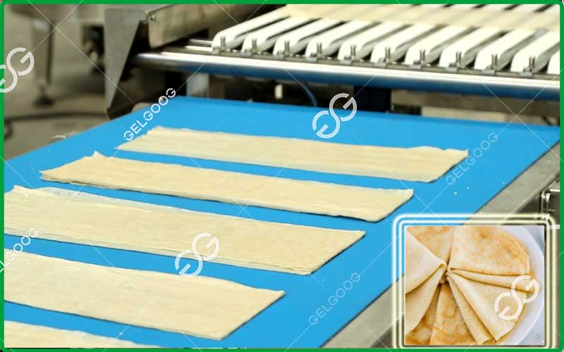 آلة صنع الكريب الأوتوماتيكية
