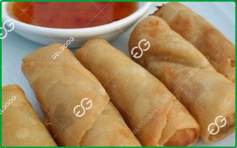 كيفية صنع وتجميد لفائف الربيع