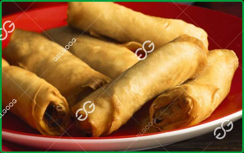spring roll production machinery