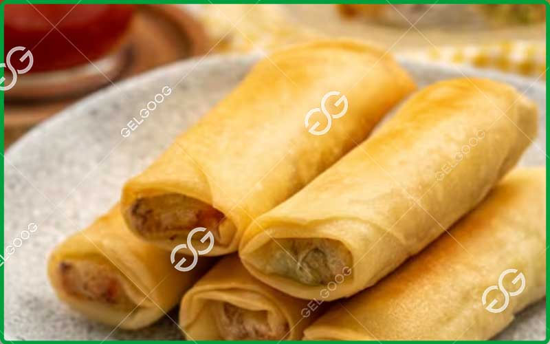 spring roll production equipment