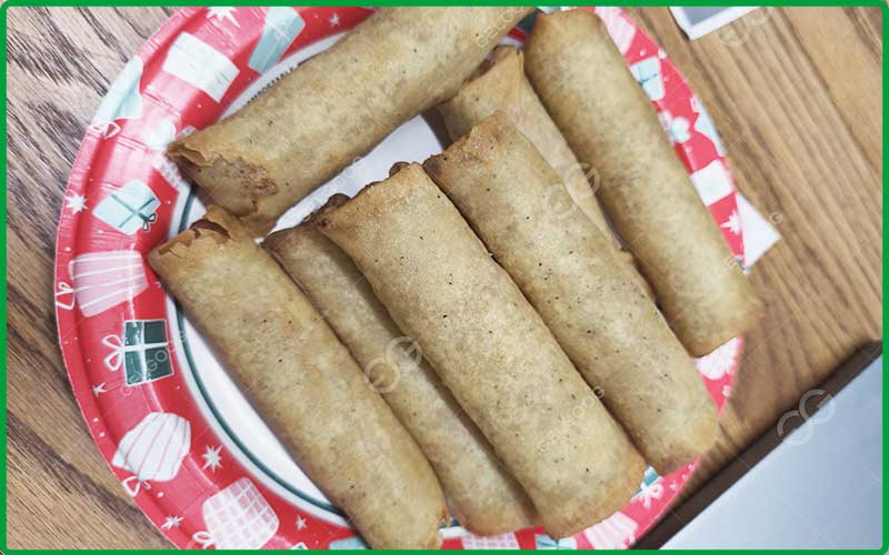 spring roll production line