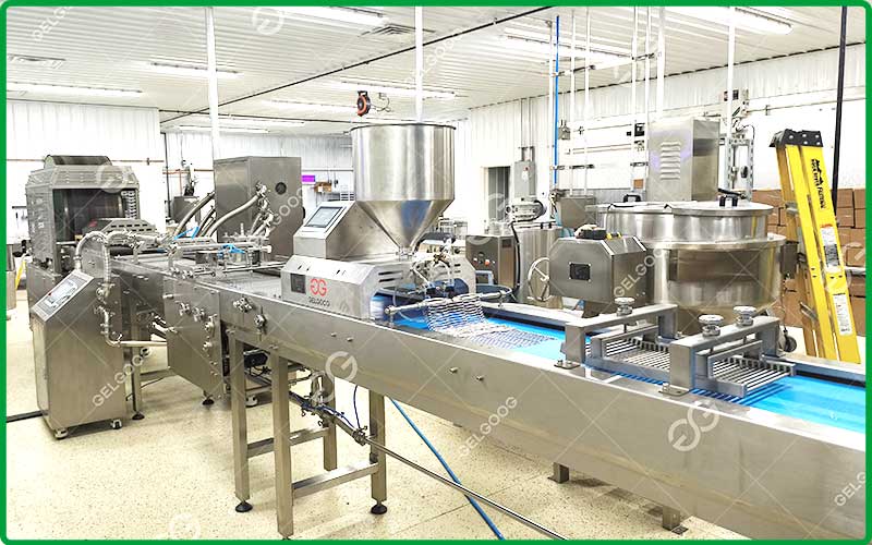 automated spring roll production line