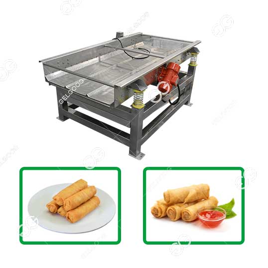 Professional Spring Roll Deoiling Machine | Oil Reduction & Crispiness