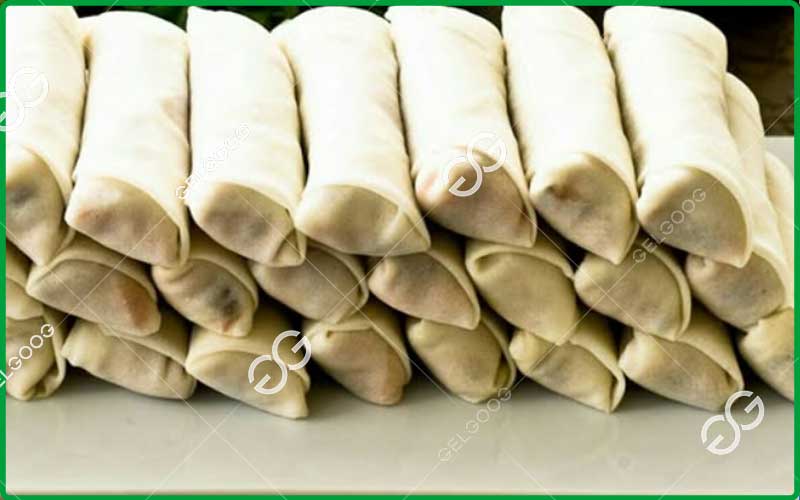 automatic spring roll making machine for sale