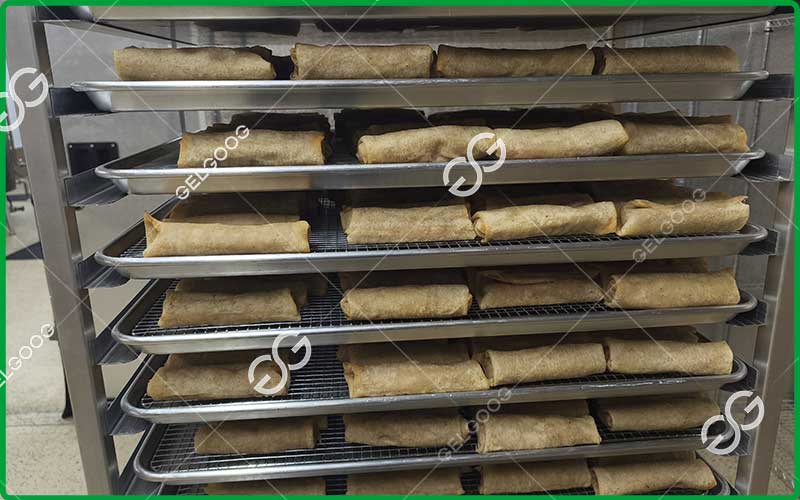 automatic spring roll making machine for sale
