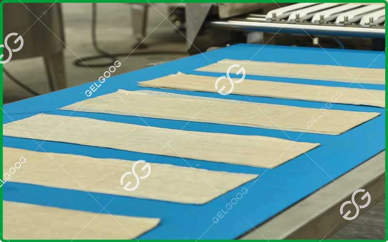 spring roll wrapper making machine