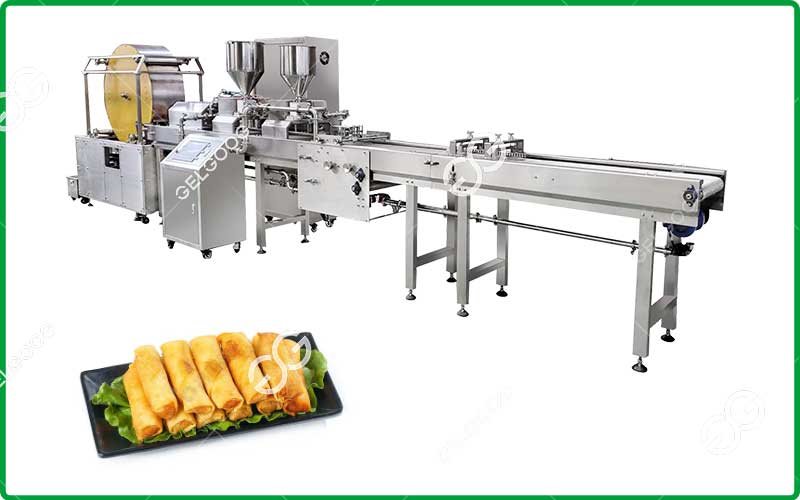 spring roll making machine