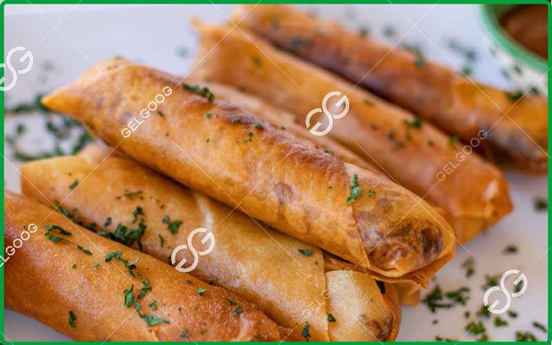 healthy spring rolls
