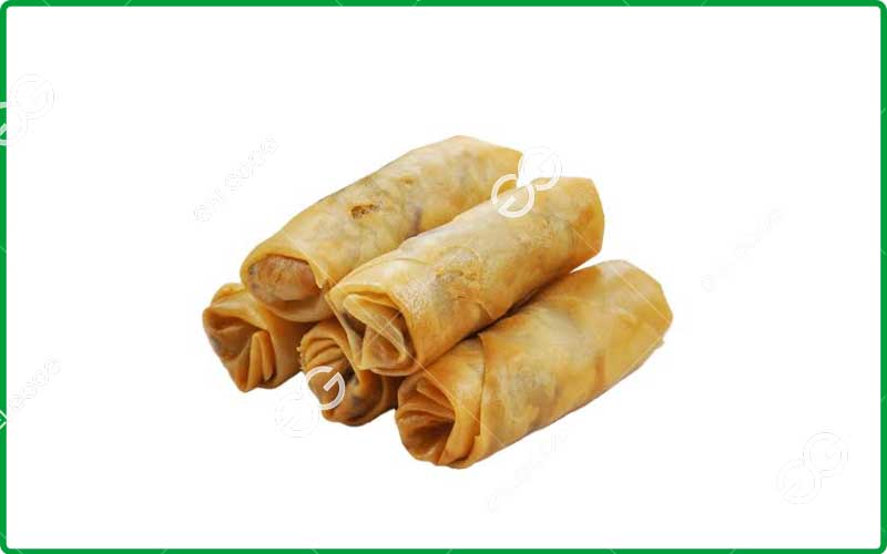 automatic spring roll making equipment
