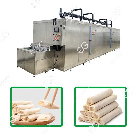 IQF spring roll machine