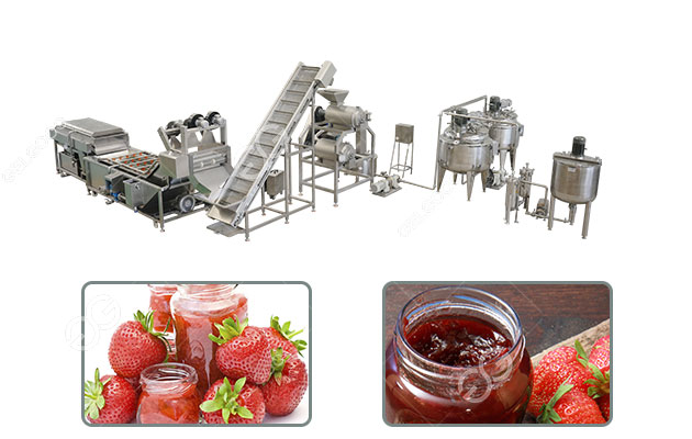 Линия по производству клубничного джема, настройка под завод